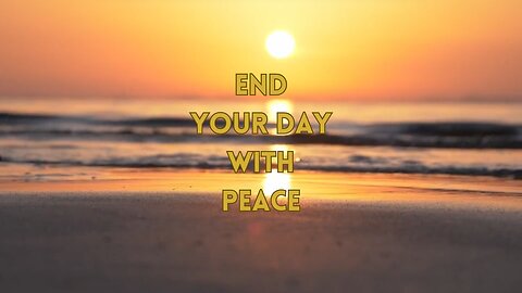 🌇 Daily Evening Affirmations | Release & Relax with Ocean Waves