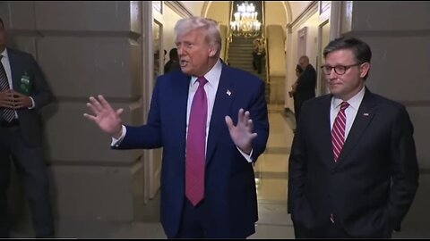 Trump Responds to Rep McIver Shoving Federal Agents
