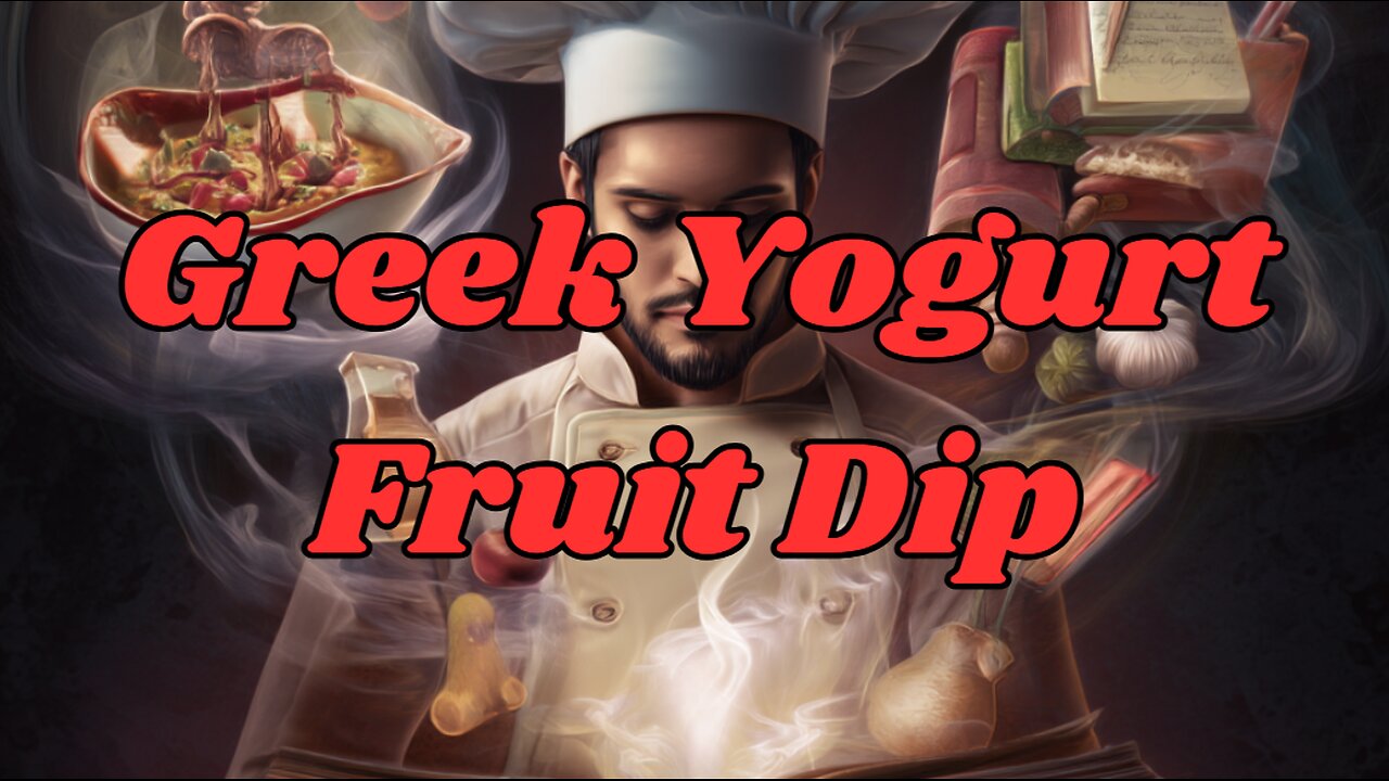 Quick Recipes - Greek Yogurt Fruit Dip