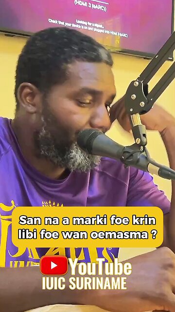 SAN NA A MARKI FOE KRIN LIBI FOE WAN OEMASMA ??