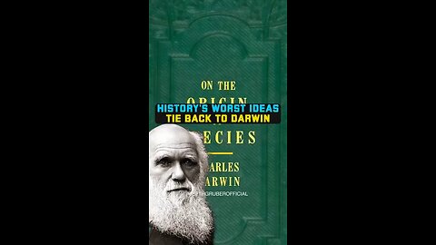 all bad ideas in print started with Darwin