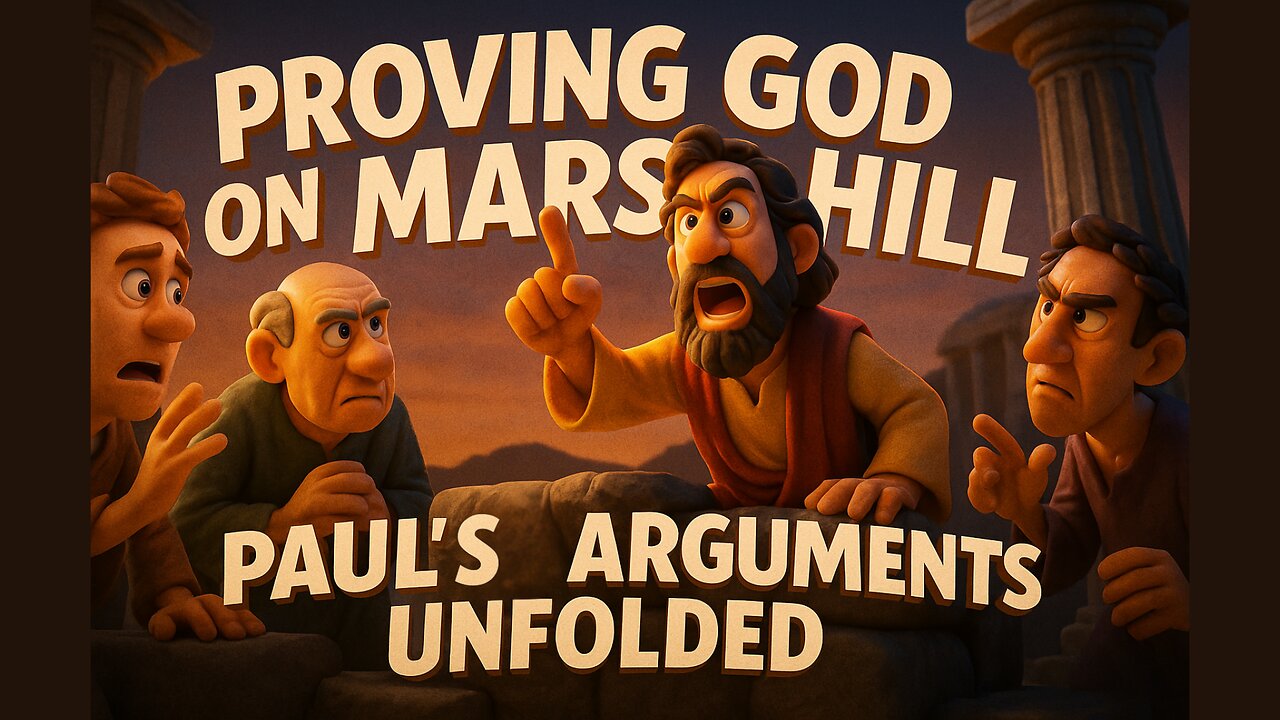 Proving God on Mars Hill: Paul’s Arguments Unfolded — LIVESTREAM
