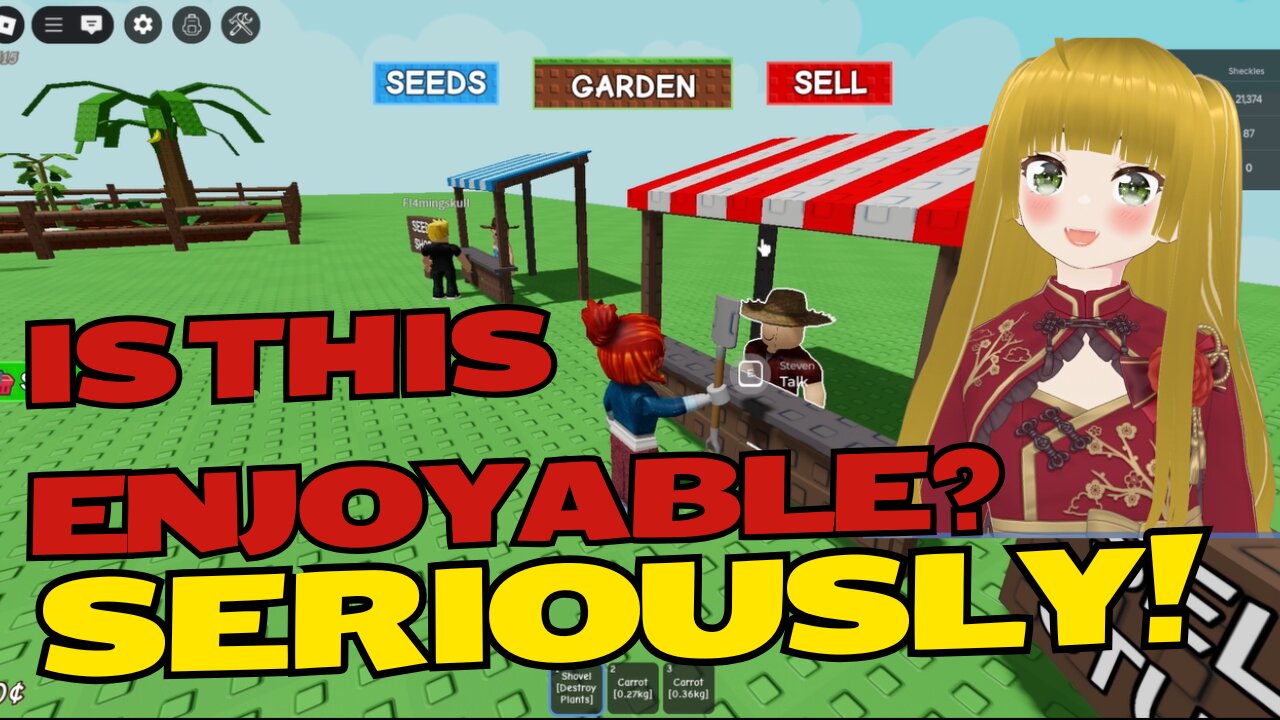 Play Grow a Garden for the First Time (Roblox)