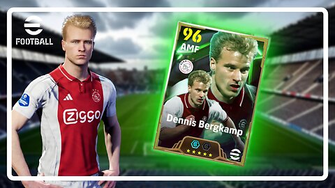Dennis Bergkamp Epic Card Review, Build & Gameplay | eFootball | Player Review