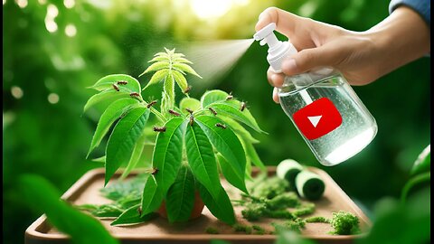 DIY Neem Oil Spray for Plants | Natural Pest Control for Aphids & Mites! 🌿