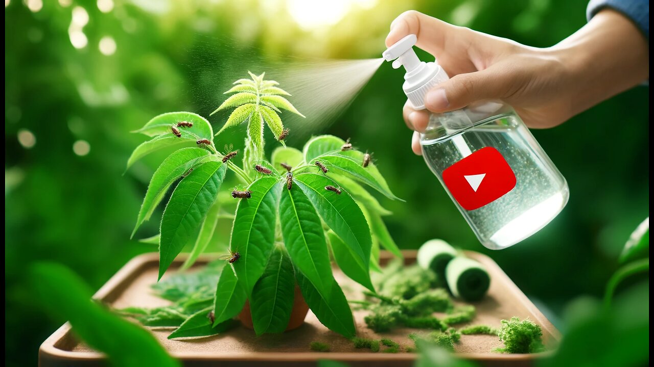 DIY Neem Oil Spray for Plants | Natural Pest Control for Aphids & Mites! 🌿
