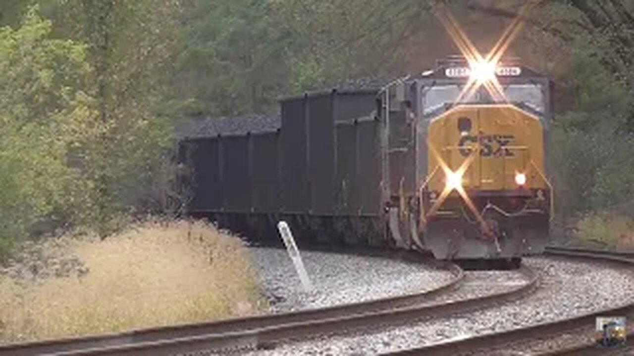 CSX Three Trains from Lodi, Ohio October 12, 2024 Part 1