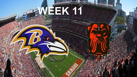 Ravens/Browns Wk 11 Preview | Ravens/Vikings Wk 10 Review | NFL Big 5 | Terps/Illini | O's Prospects