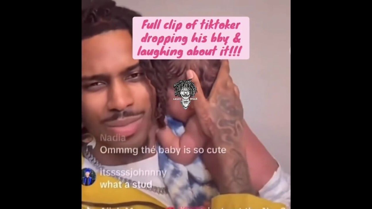 Stupid TikToker Drops His Baby On Its Head While Making A Video