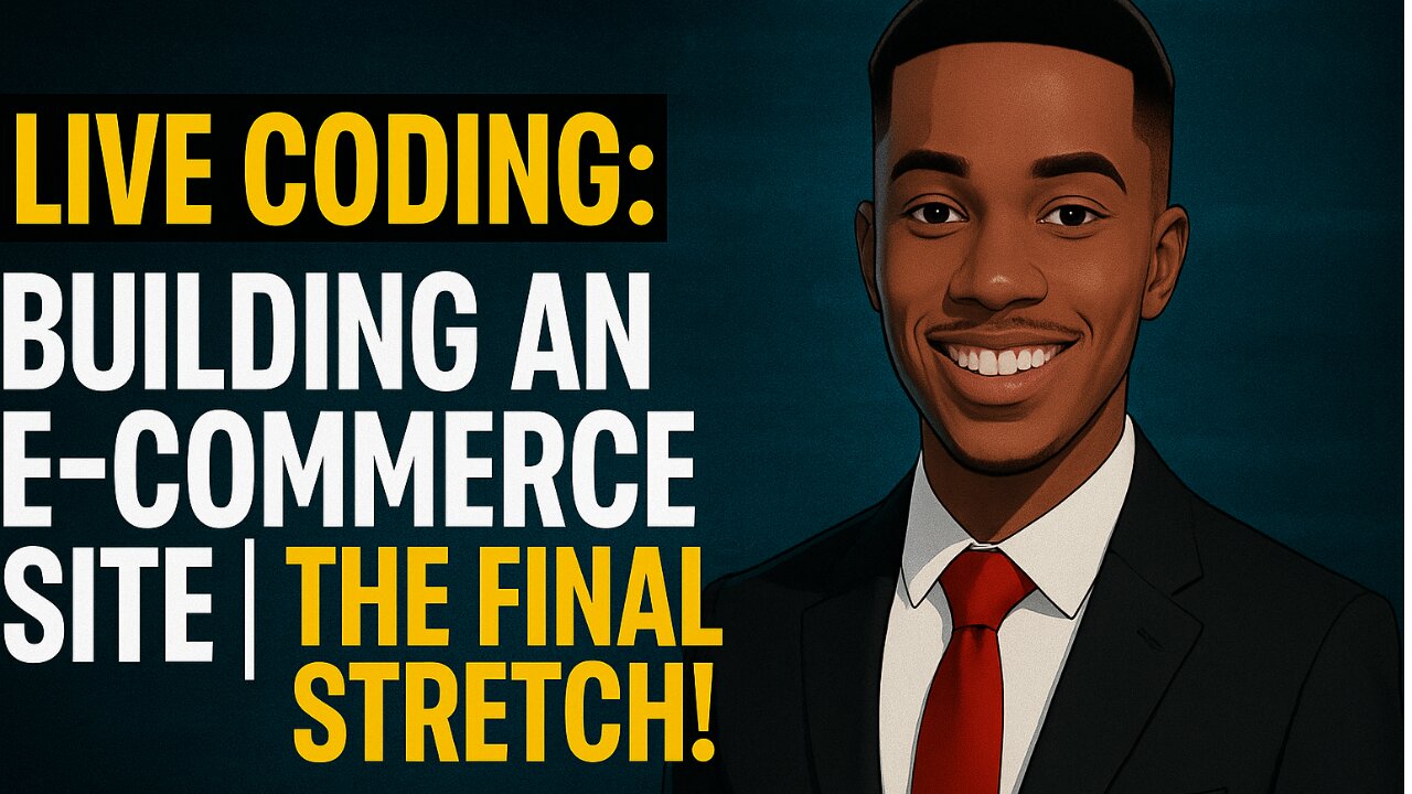Live Coding: Building an E-Commerce Site | The Final Stretch!
