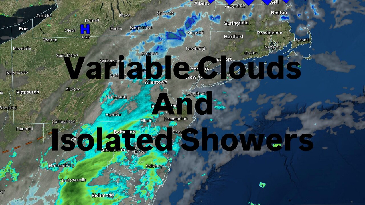 Variable Clouds And Isolated Showers