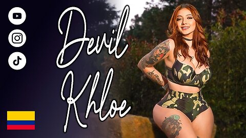 Devil Khloe 💙 Conoce a Esta Hermosa Creadora de Contenido | Moda, Influencer, Insta, Bio Wiki