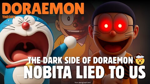 Nobita Was NEVER a Victim?! 😱 The Dark Truth About Doraemon Exposed!