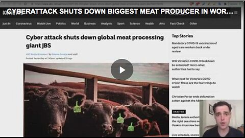 "JBS Meat Company Crippled by Cyberattack"