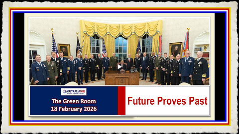 AustraliaOne Party (GR) - Future Proves Past (18 February 2026, 8 00pm AEDT)