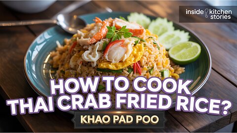 How to Make Authentic Thai Crab Fried Rice (Khao Pad Poo) at Home?