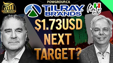 TLRY $1.73USD Next Target? Tilray Brands Italy Partnership News
			