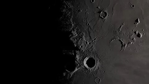 MOON Close Up View.