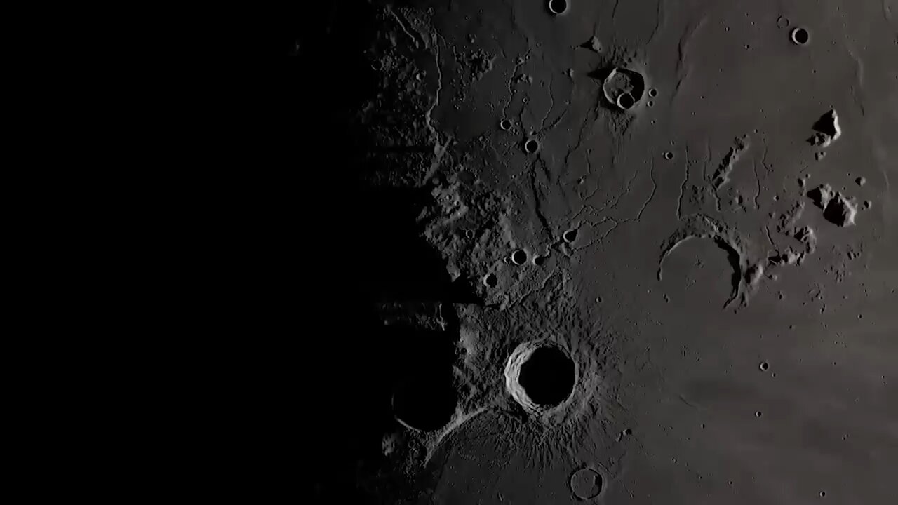 MOON Close Up View.
