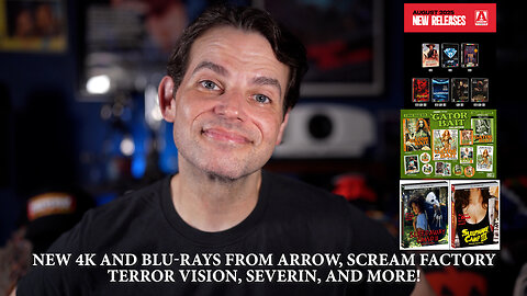 NEWS: 4K and Blu-rays Coming From Arrow, Scream Factory, Terror Vision, Severin, and More!
