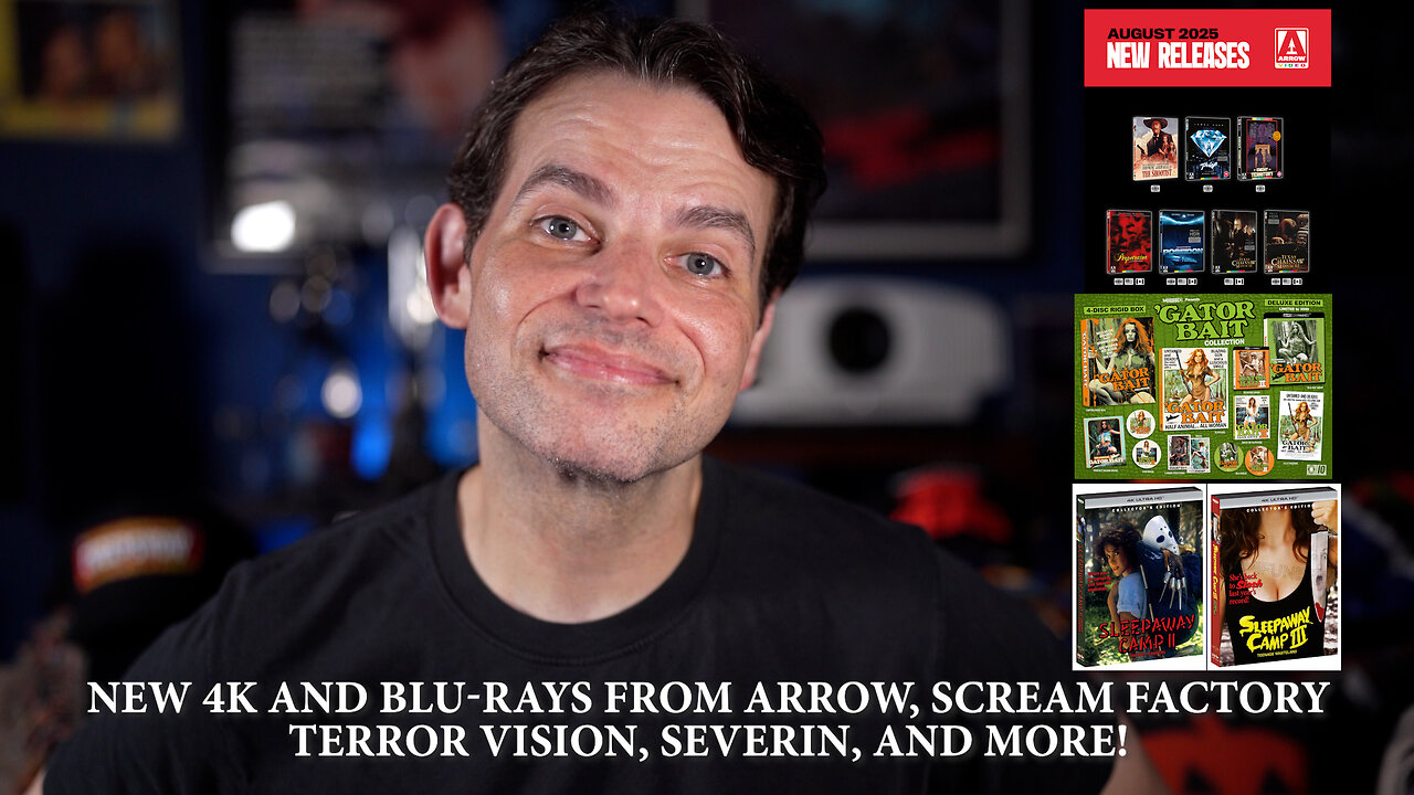 NEWS: 4K and Blu-rays Coming From Arrow, Scream Factory, Terror Vision, Severin, and More!