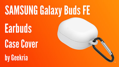 SAMSUNG Galaxy Buds FE Earbuds Case Cover | Geekria