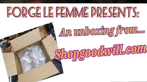 SUPER RAD unboxing of a whacky find at the Goodwill!!