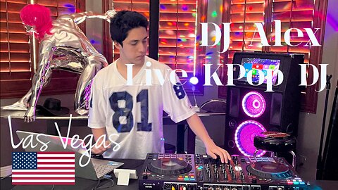 KPop DJ Alex Plays a Mix of HipHop-KPop Styled Music LIVE!