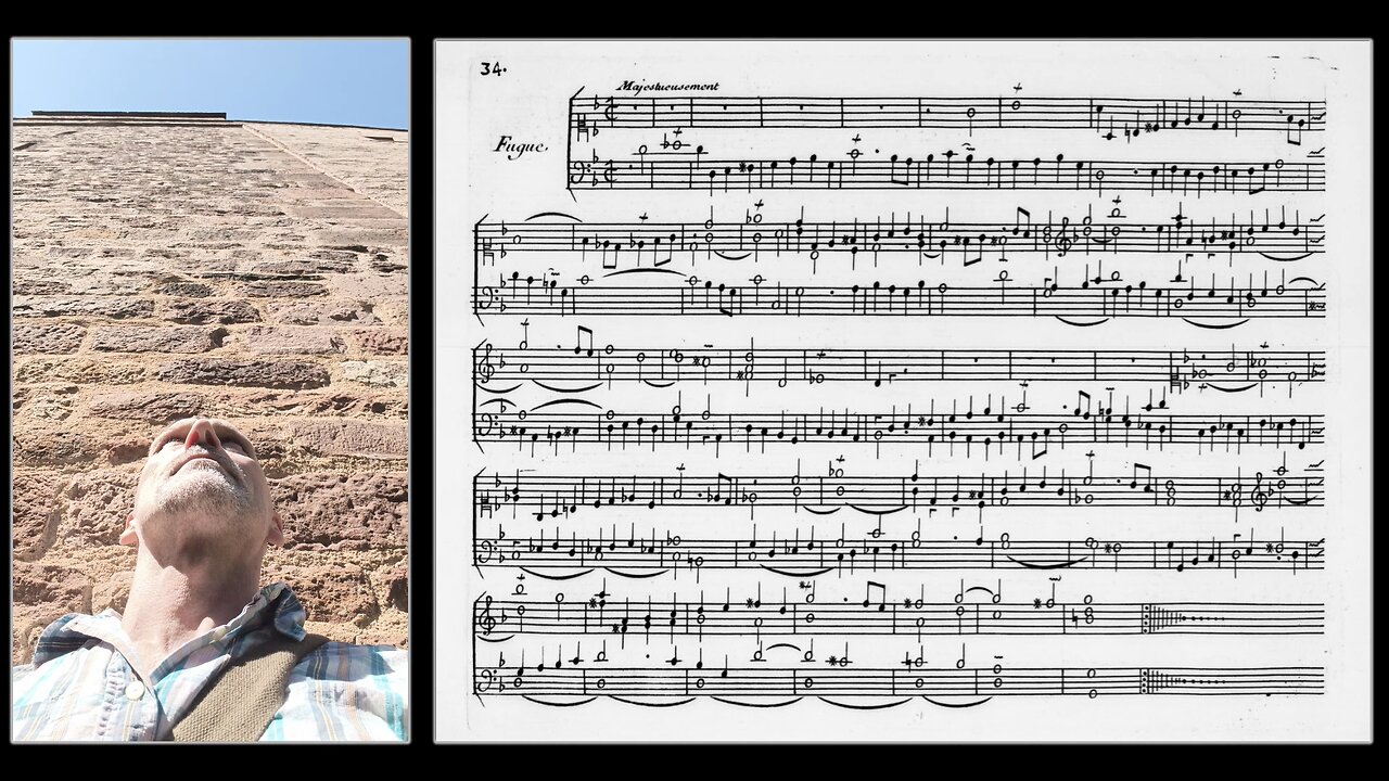 J.-F. Dandrieu: Fugue en G. Ré Sol mineur (1742)