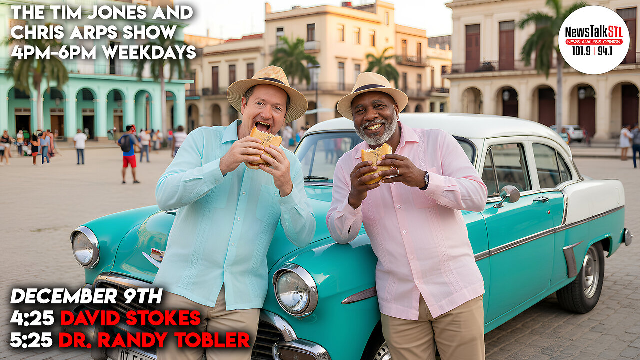 The Tim Jones and Chris Arps Show 12.09.2025 David Stokes | Dr. Randy Tobler