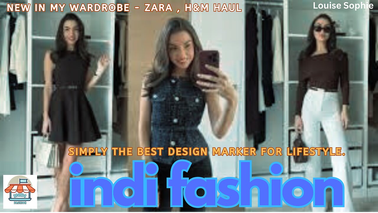 NEW IN MY WARDROBE - ZARA , H&M HAUL | indifashion