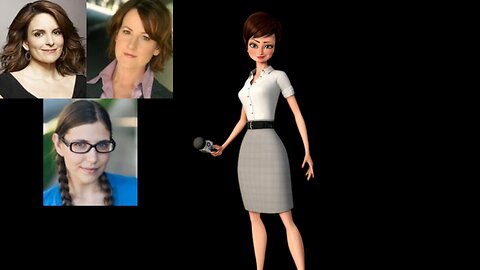 Animated Voice Comparison- Roxanne Ritchi (Megamind)