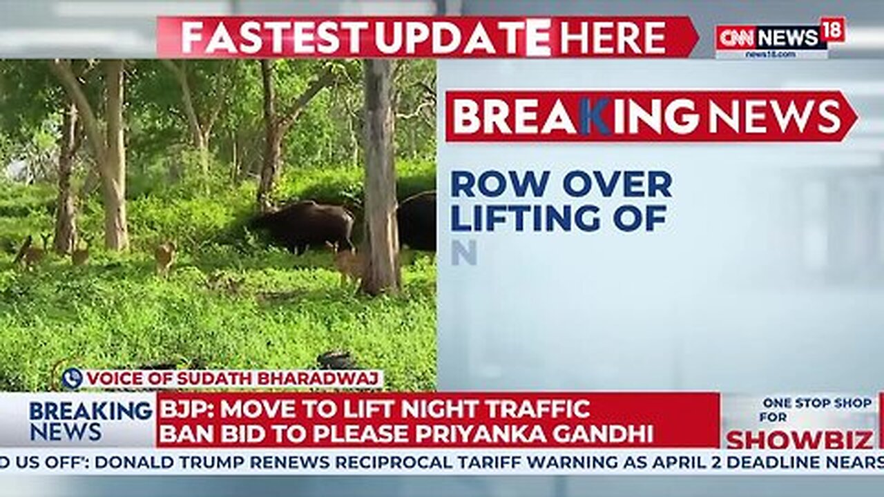 Public Opposition Grows Against Lifting Night Traffic Ban on NH 766 Through Bandipur _ Wildlife