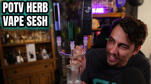 Planet of the Vapes BONG Attachment Sesh - Huge Vapor Clouds