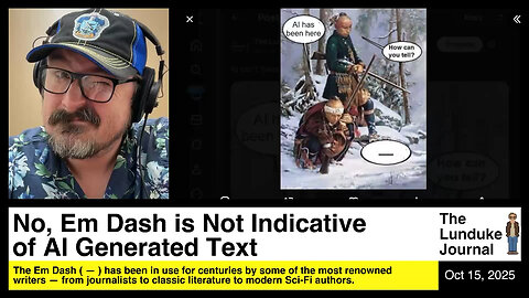 No, Em Dash is Not Indicative of AI Generated Text