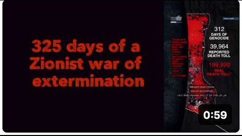 "Zionist War of Extermination: A 325-Day Account"
