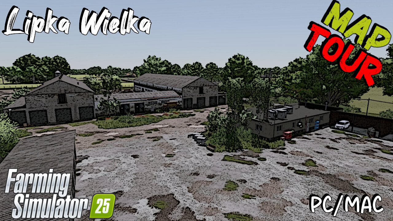 Map Tour | Lipka Wielka | Farming Simulator 25