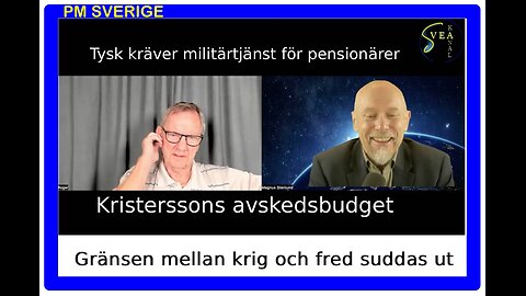 PM Sverige 58: Gränsen mellan krig och fred suddas ut