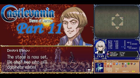 Castlevania: Dawn of Sorrow Part 11 ~ The Stage is Now Set, We Shall See Who Will Dominate Whom!
