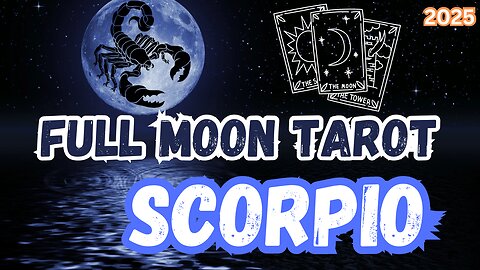 Scorpio ♏️ - Full Moon in Scorpio Tarot Reading #tarot #tarotary #fullmooninscorpio #scorpio