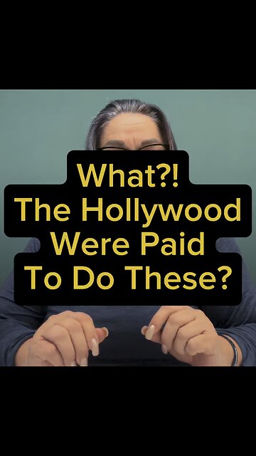 Hollywood Were Paid?! 🤦🏻‍♀️