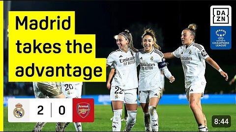 HIGHLIGHTS | Real Madrid CF vs arsenal FC-UEFE women's champions League 2024-2025