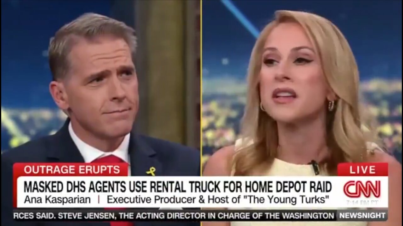 Ana Kasparian TRIGGERED By Scott Jennings