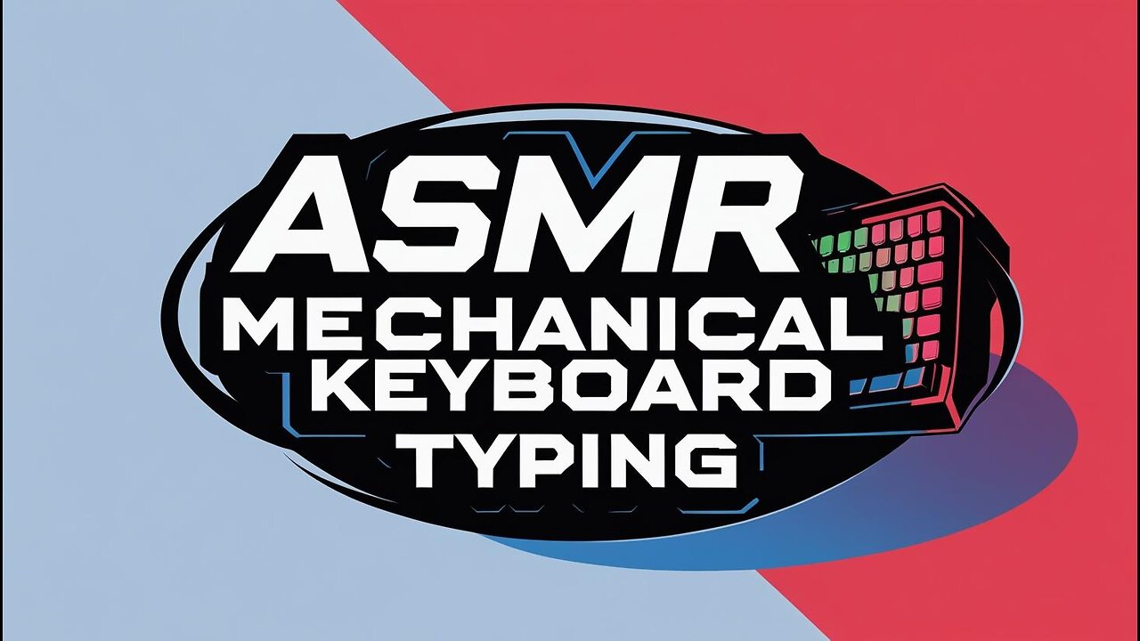 60-Second ASMR Mechanical Keyboard Typing (Crisp, Even Keystrokes • No Talking)