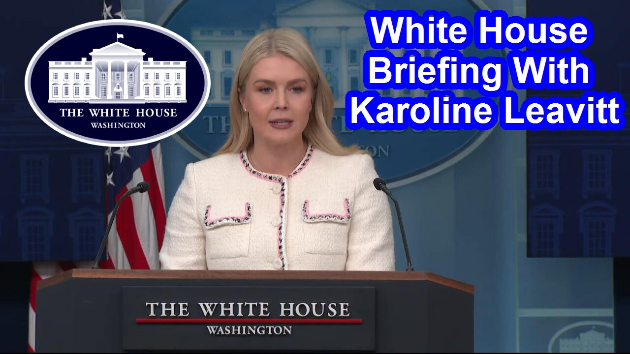 White House briefing with Karoline Leavitt - October 23, 2025