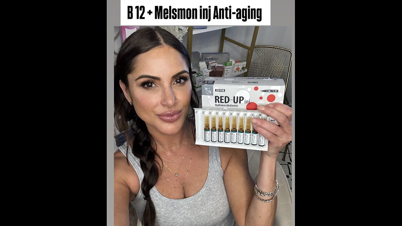 ❤ RED-UP inj B-12 shot + Menopause Treatment MELSMON inj 🥰 Estaderma Code LOIS