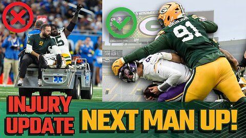 🚨🏈 Packers LOSE Devonte Wyatt for the SEASON… Who Steps Up Now? Next Man Up Breakdown!