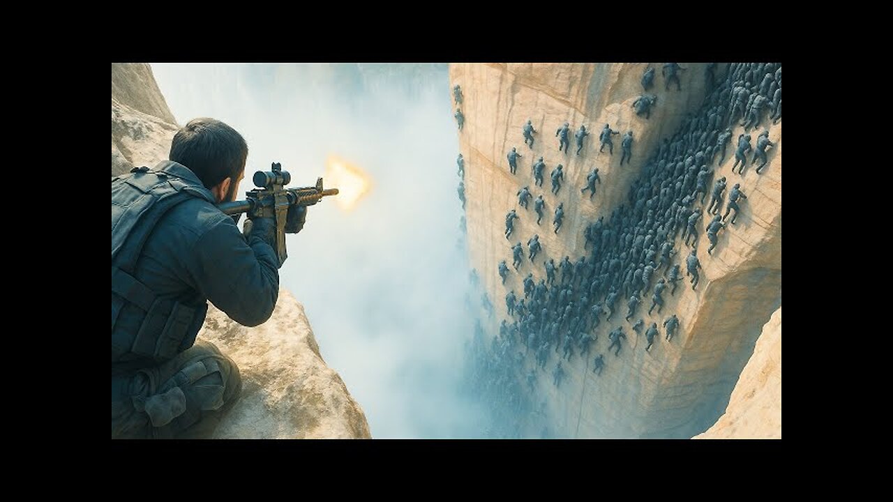 Two Elite Snipers Are Hired To Protect The Gorge From The Creatures Below | The Gorge Movie Recap