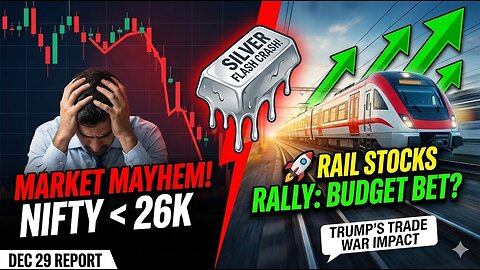 सावधान! Silver Flash Crash ⚠️ क्या अब Market और गिरेगा? (29 Dec Analysis) | EPK Capital