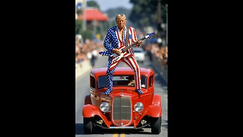 Donald Trump rocks with ZZ Top!